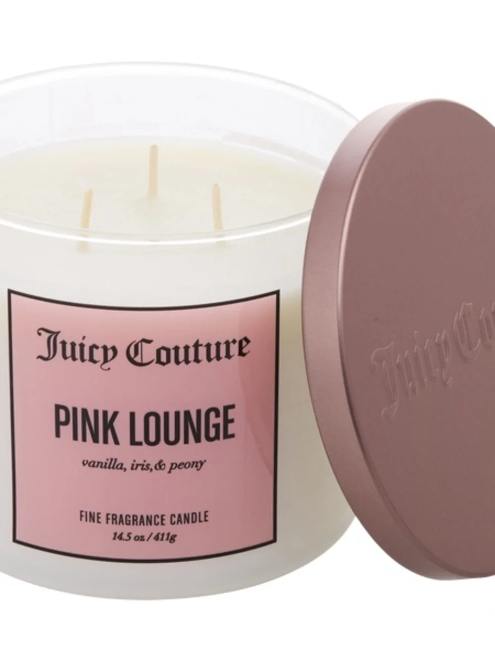 Juicy Couture Pink Lounge Scented Candle. Brand new.